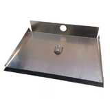 Лопата ЛА-3б алюминиевая с планкой 460*300 мм (500*375)* лист 1,2 мм