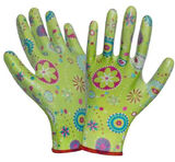 Перчатки нейлоновые с силиконовым покрытием (садовые)